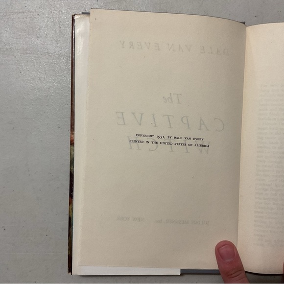 The Captive Witch by Dale Van Every Vintage Hardcover Book - Picture 5 of 7